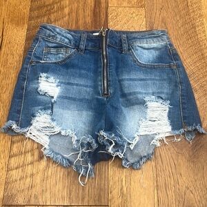 Machine Woman’s Ripped Shorts Size S